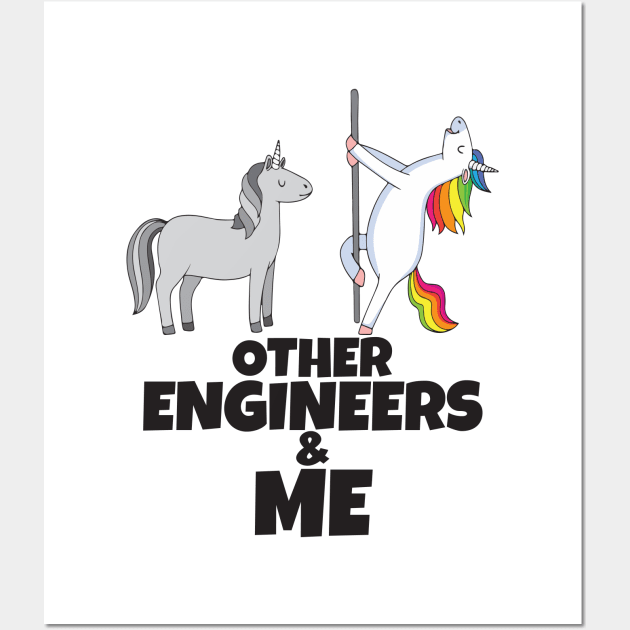 Other Engineers and me Wall Art by Work Memes